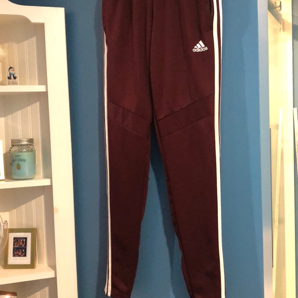ADIDAS burgundy active joggers - Picture 2 of 2